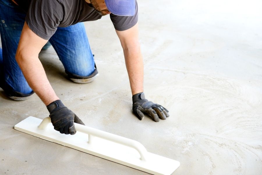 polishing concrete floors