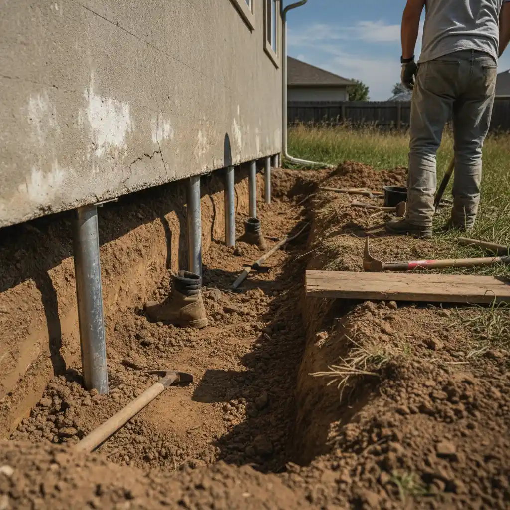 Concrete Foundation Repair in Leander, TX in Leander, TX