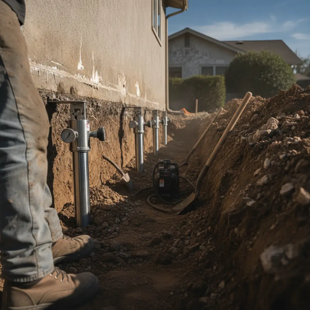 Foundation Waterproofing in Leander, TX in Leander, TX