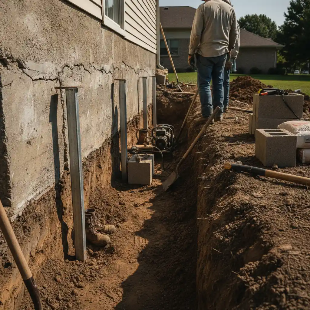 Slab Foundation Repair in Leander, TX in Leander, TX